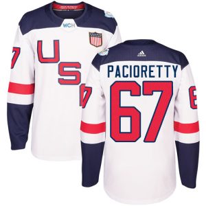 Herren Team USA #67 Max Pacioretty Authentic Weiß Heim 2016 World Cup Hockey